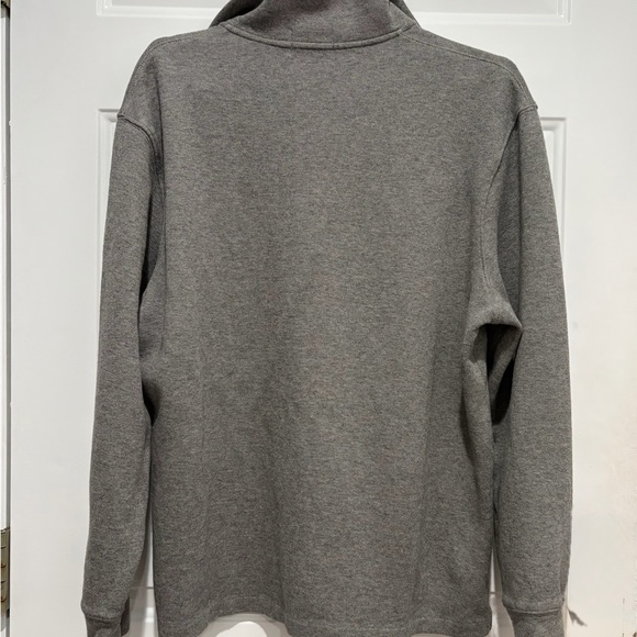 Polo by Ralph Lauren Men’s Gray Cotton Quarter-Zip Sweater, XL - Picture 6 of 8